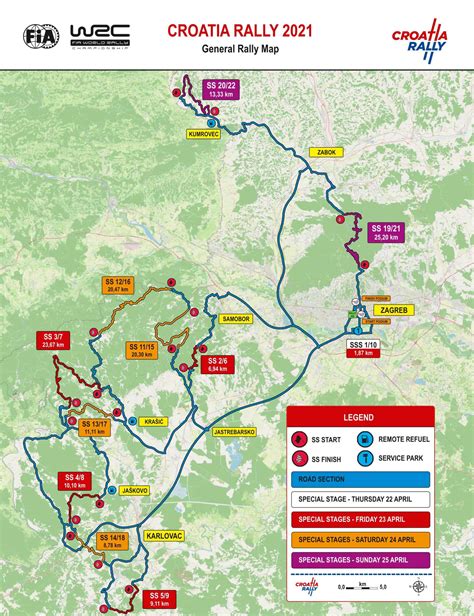 wrc croatia 2024 route